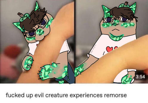 slimecicle experiences remorse